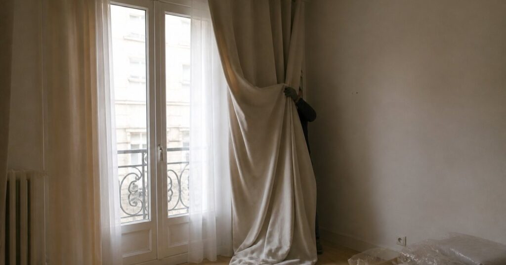 Illustration : Isolation phonique : ce qu'un rideau peut faire, et ce qu'il ne fera jamais